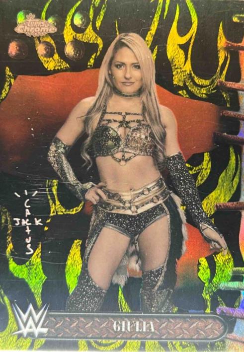 Giulia [Black Yellow Refractor] #58