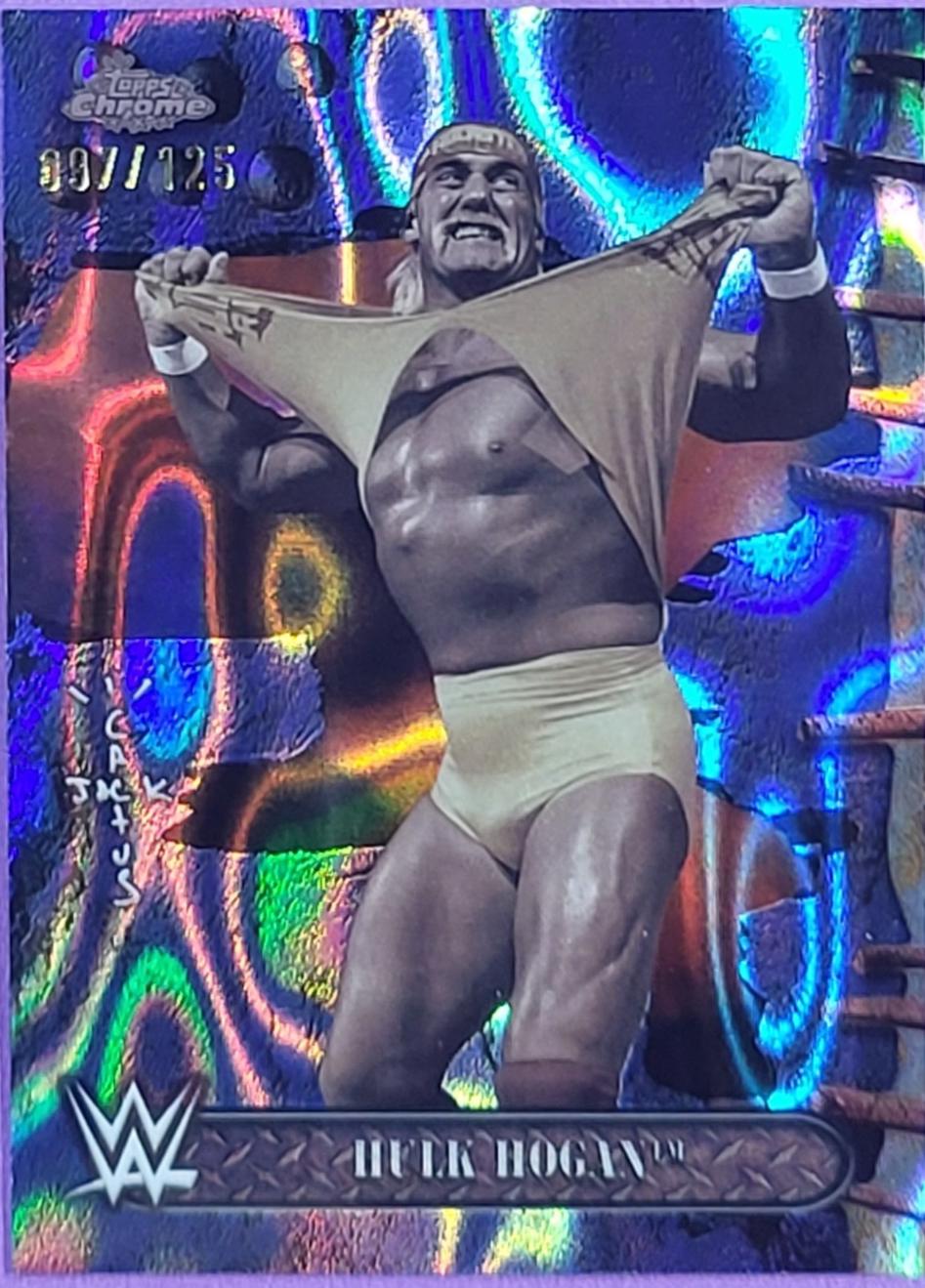 Hulk Hogan™ [Blue Sonar Refractor] #60