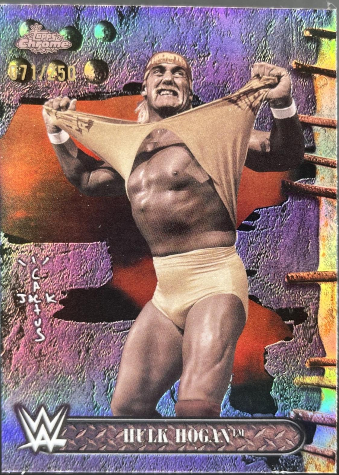 Hulk Hogan™ [Purple Refractor] #60