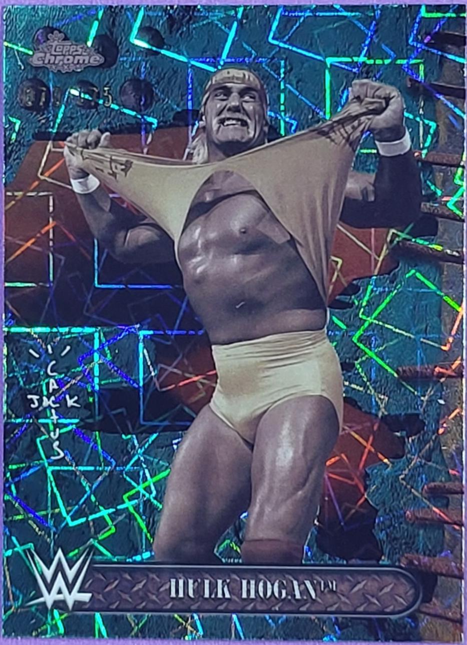 Hulk Hogan™ [Teal Lasers Refractor] #60