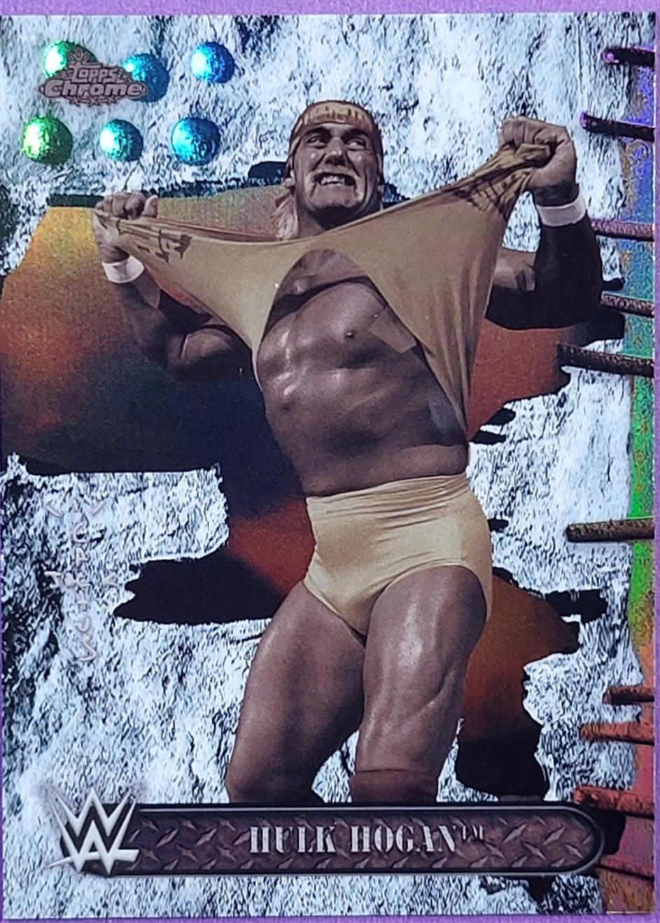 Hulk Hogan™ [White Refractor] #60
