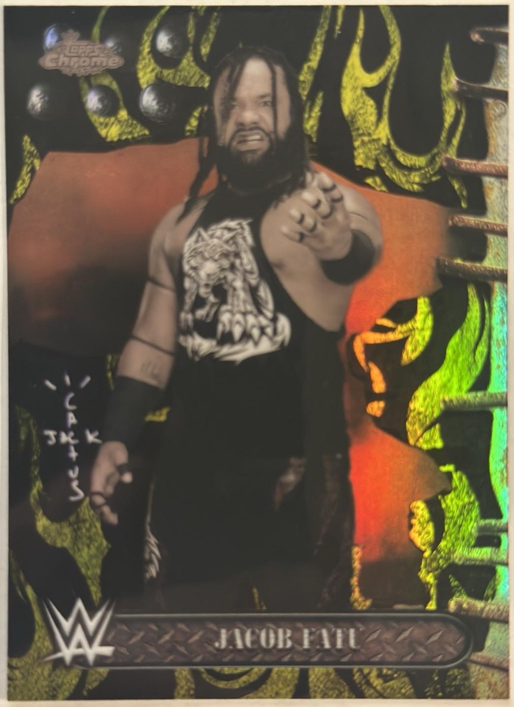 Jacob Fatu [Black Refractor] #48