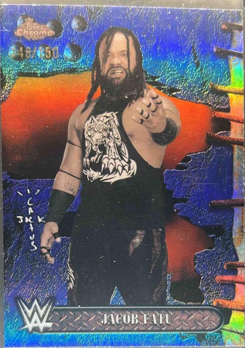Jacob Fatu [Blue Refractor] #48