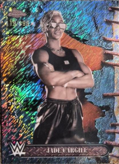 Jade Cargill [Aqua Shimmer Refractor] #52