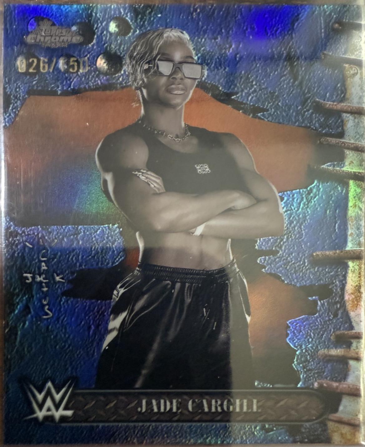 Jade Cargill [Blue Refractor] #52
