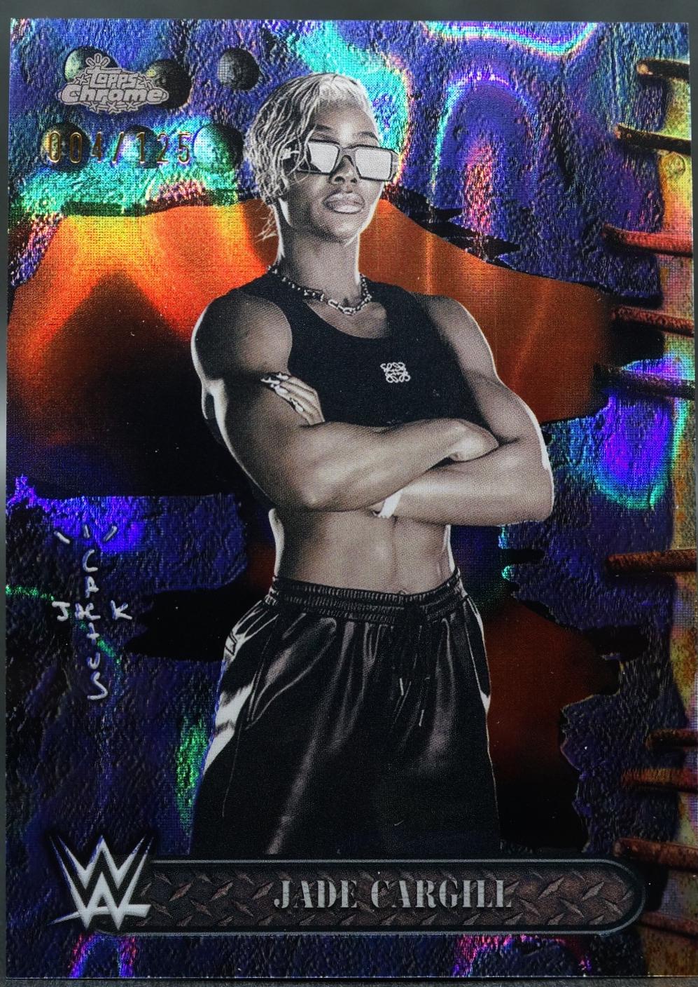 Jade Cargill [Blue Sonar Refractor] #52