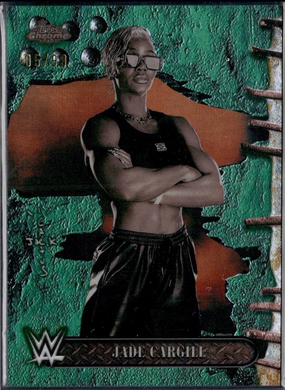 Jade Cargill [Green Refractor] #52