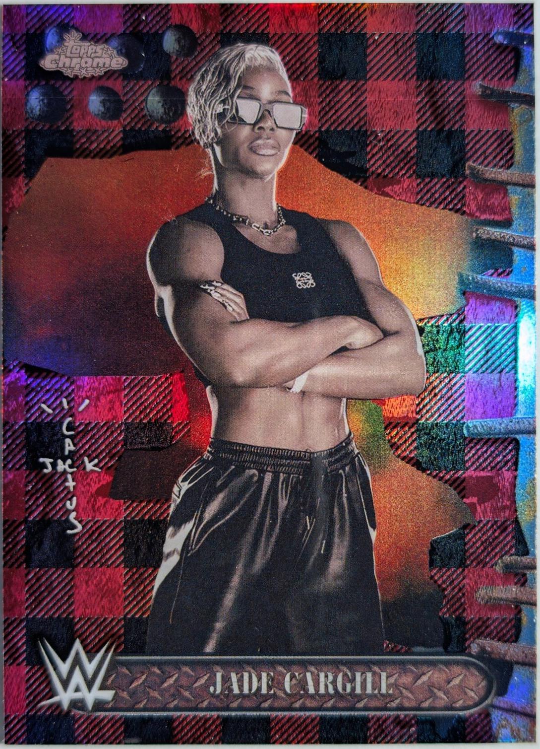 Jade Cargill [Red Black Refractor] #52