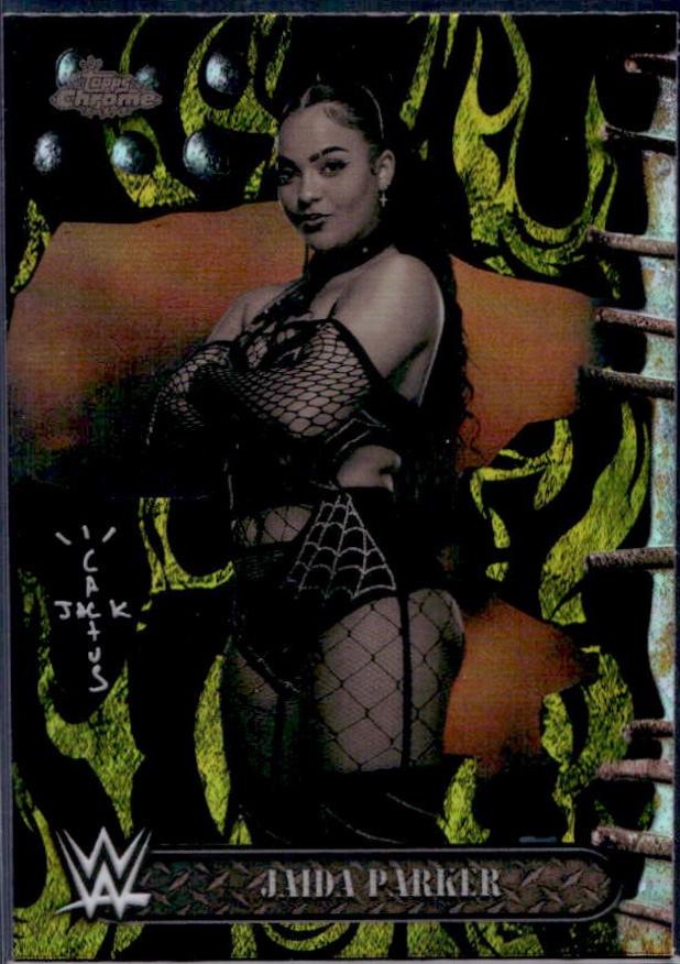 Jaida Parker [Black Yellow Refractor] #54