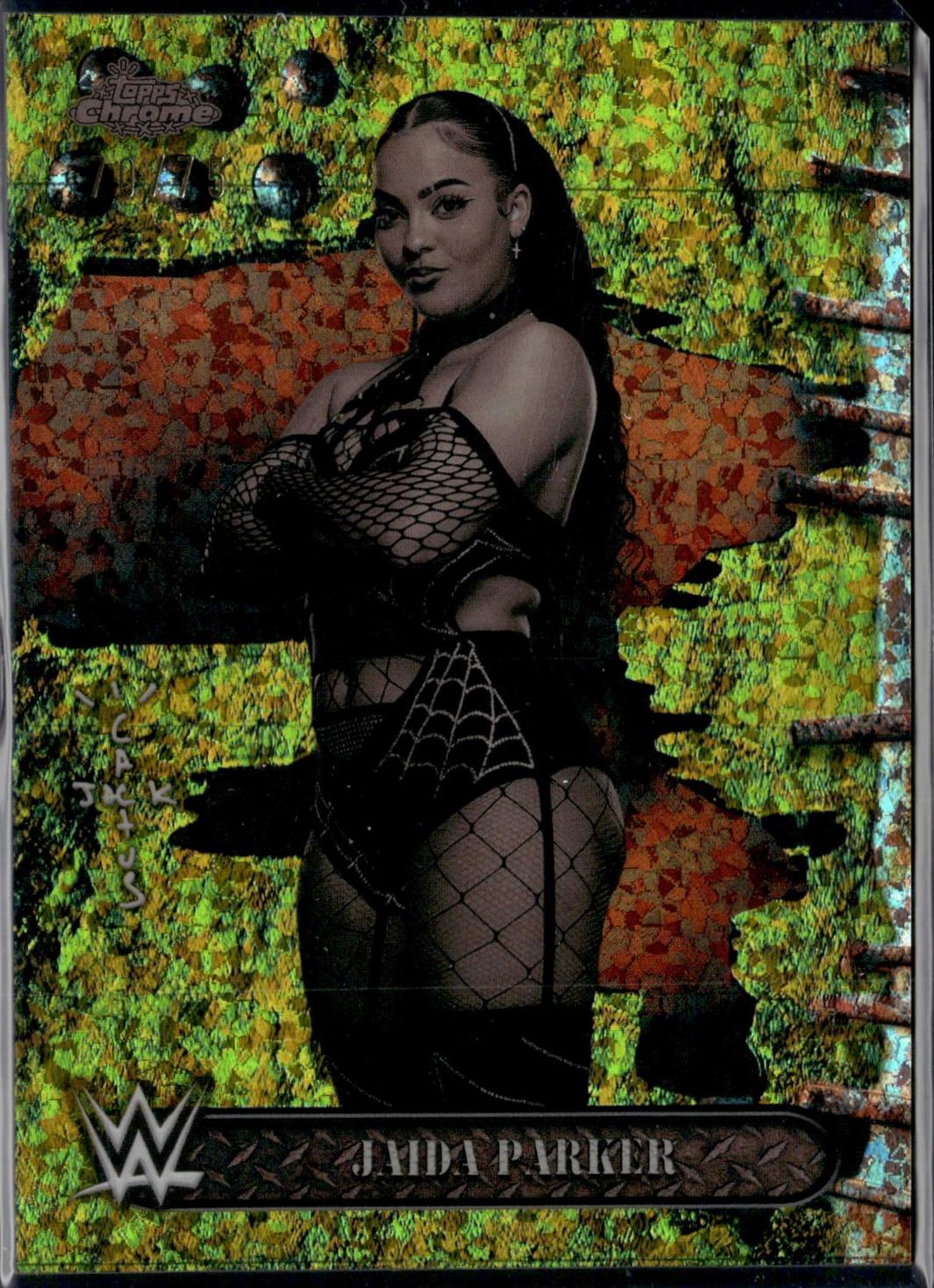 Jaida Parker [Yellow Mini Diamonds Refractor] #54