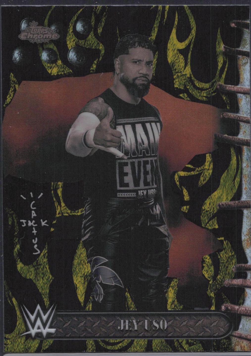Jey Uso [Black Refractor] #3