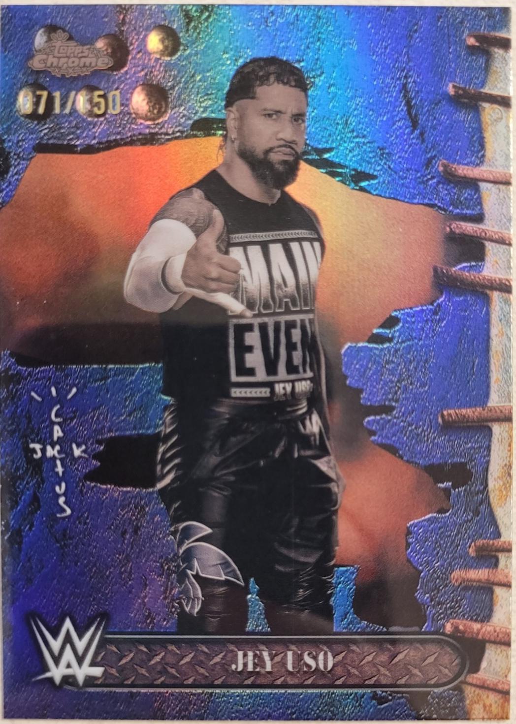 Jey Uso [Blue Refractor] #3