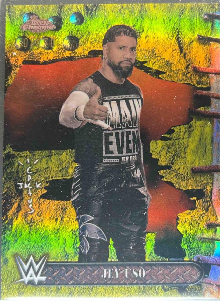 Jey Uso [Gold Refractor] #3