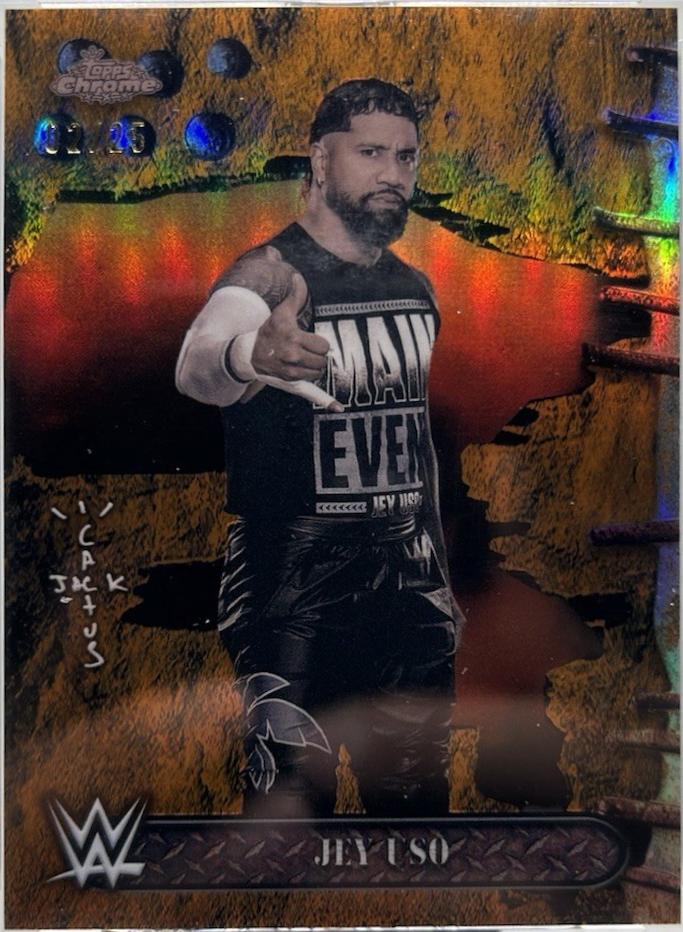 Jey Uso [Orange Refractor] #3
