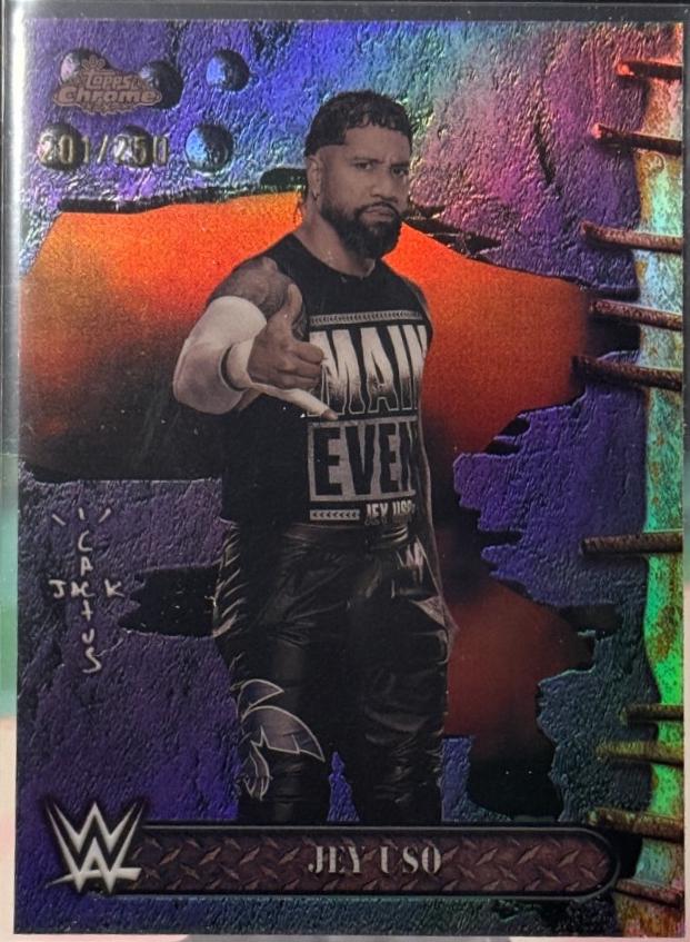 Jey Uso [Purple Refractor] #3