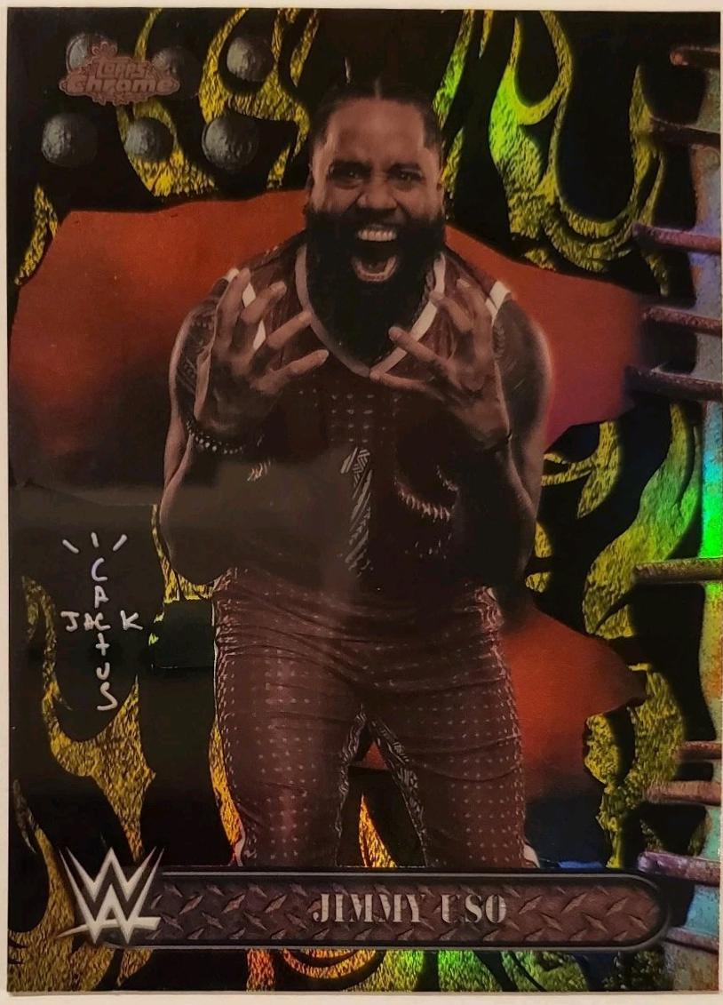 Jimmy Uso [Black Yellow Refractor] #26