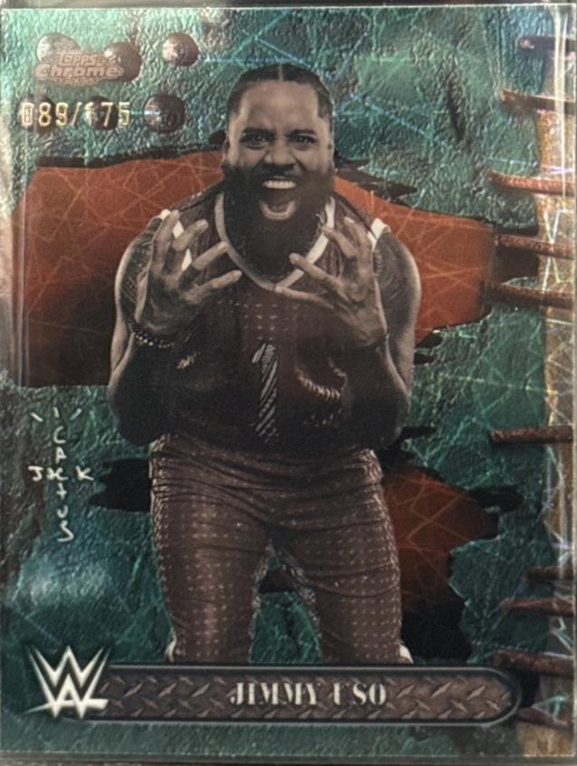 Jimmy Uso [Teal Lasers Refractor] #26