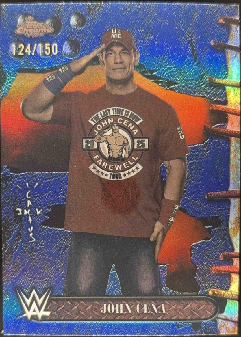 John Cena [Blue Refractor] #1