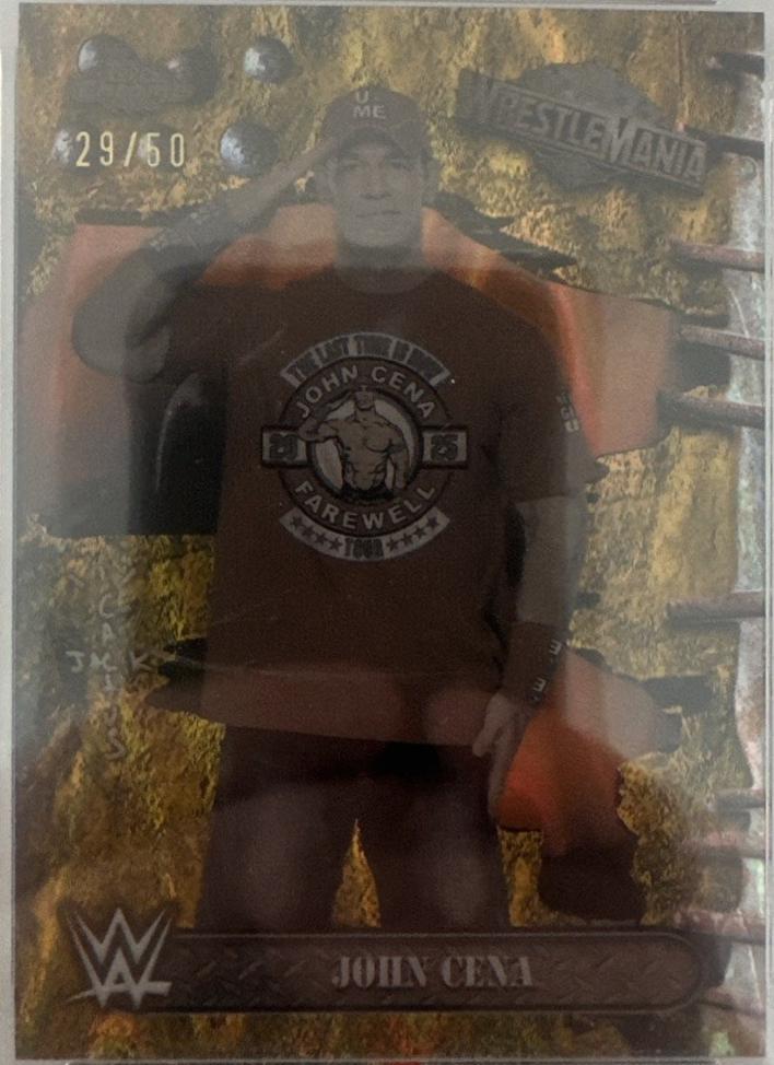 John Cena [Gold Refractor] #1
