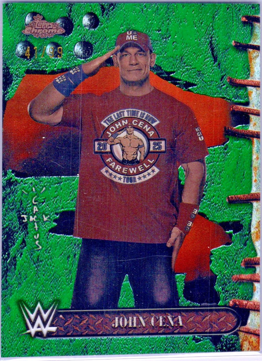 John Cena [Green Refractor] #1