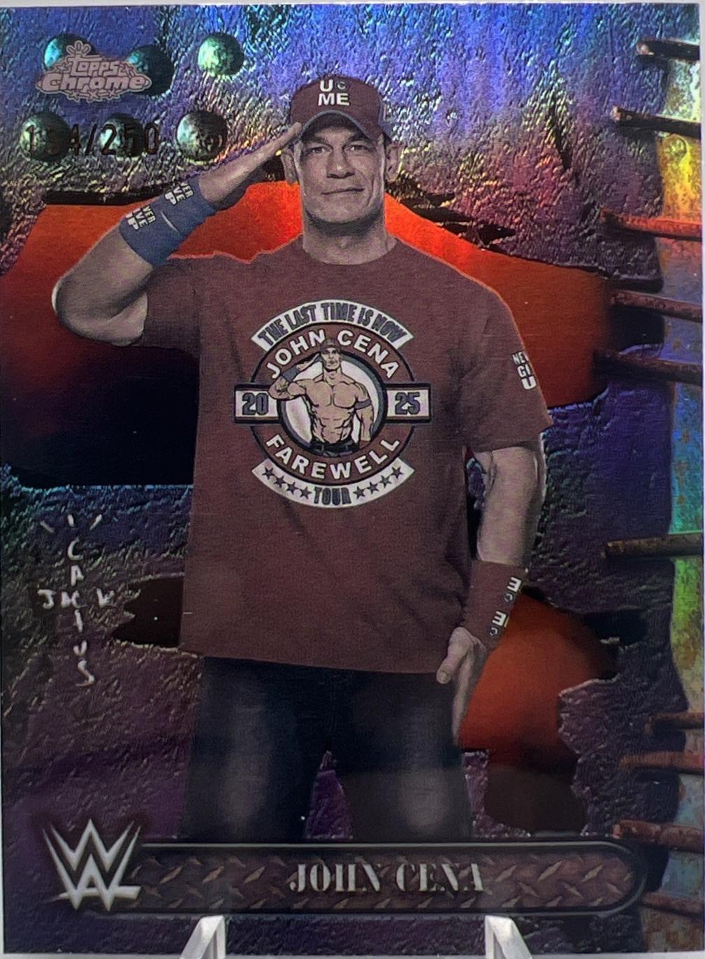 John Cena [Purple Refractor] #1