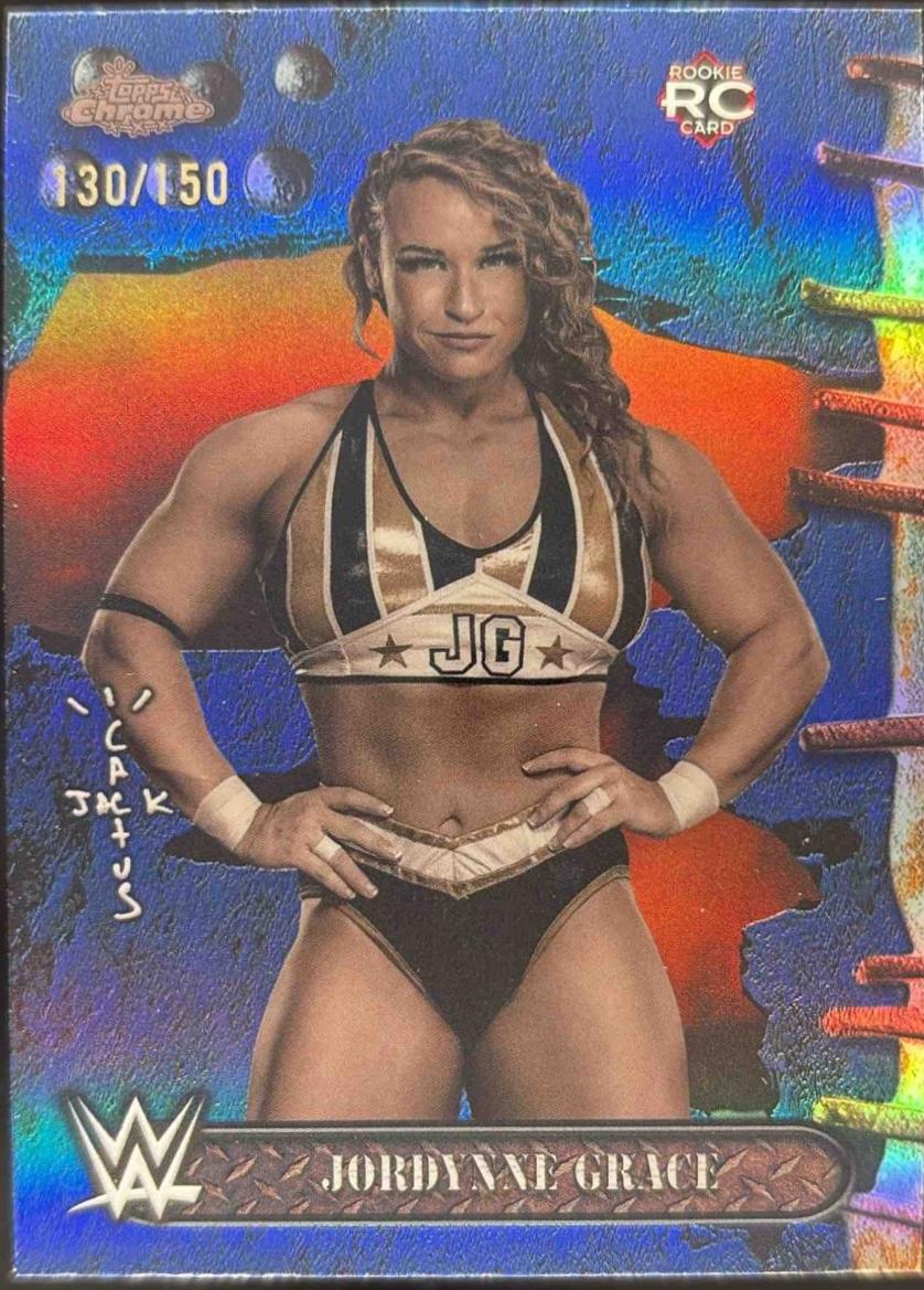 Jordynne Grace [Blue Refractor] #69