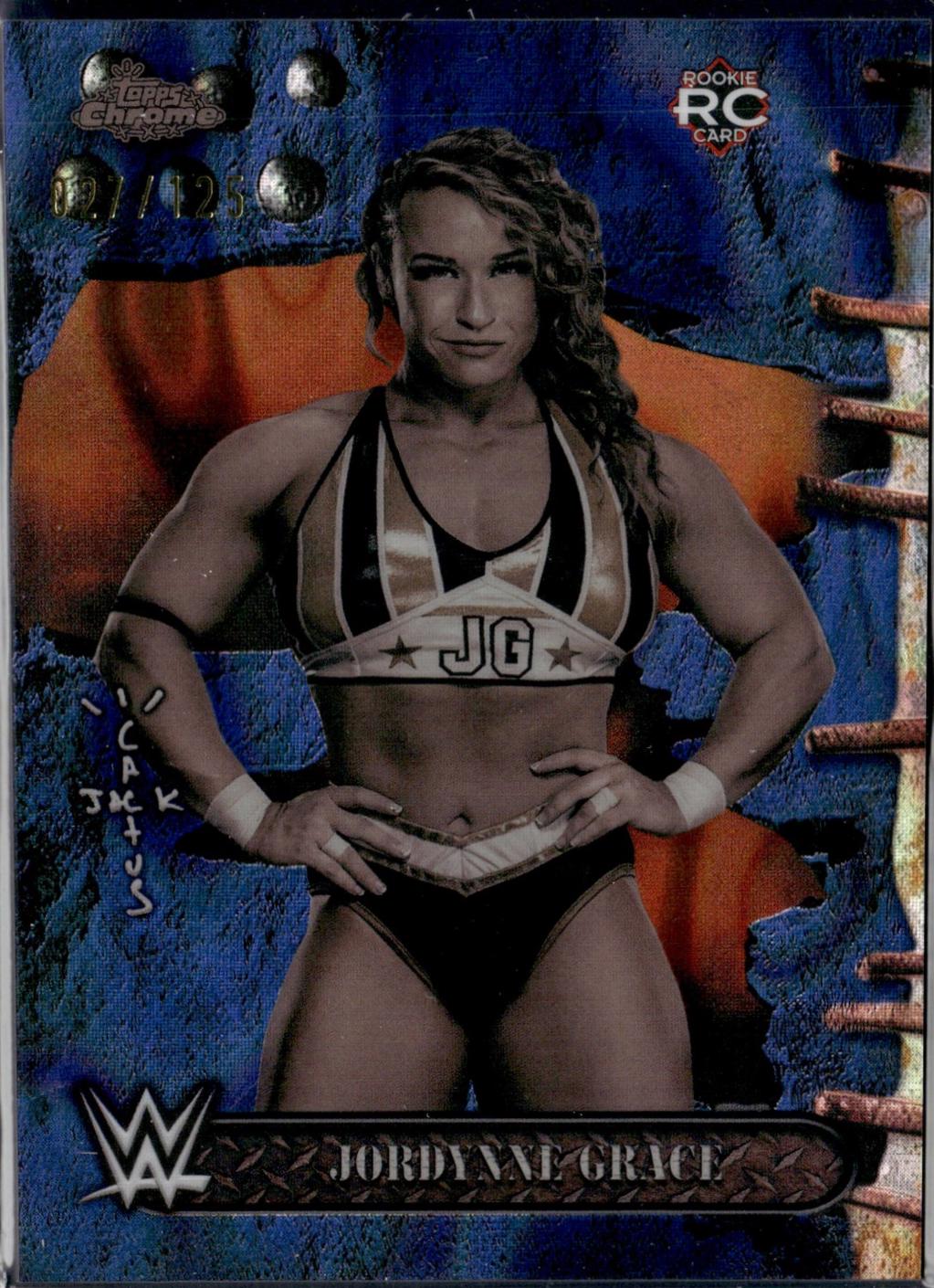 Jordynne Grace [Blue Sonar Refractor] #69