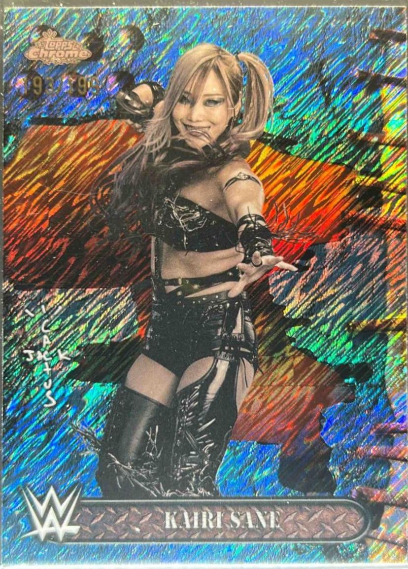 Kairi Sane [Aqua Shimmer Refractor] #19