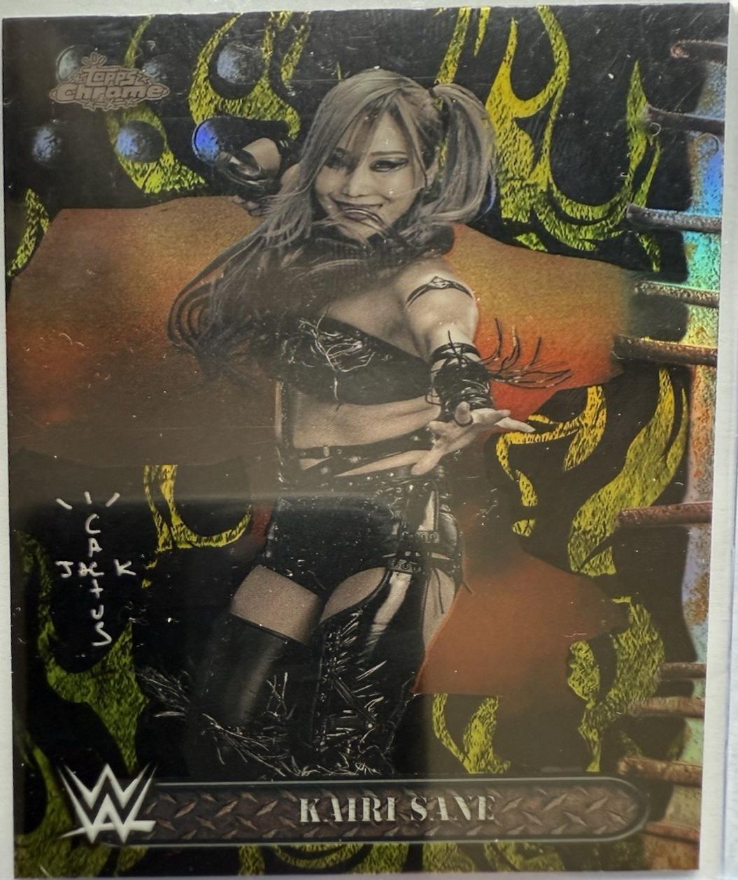 Kairi Sane [Black Yellow Refractor] #19