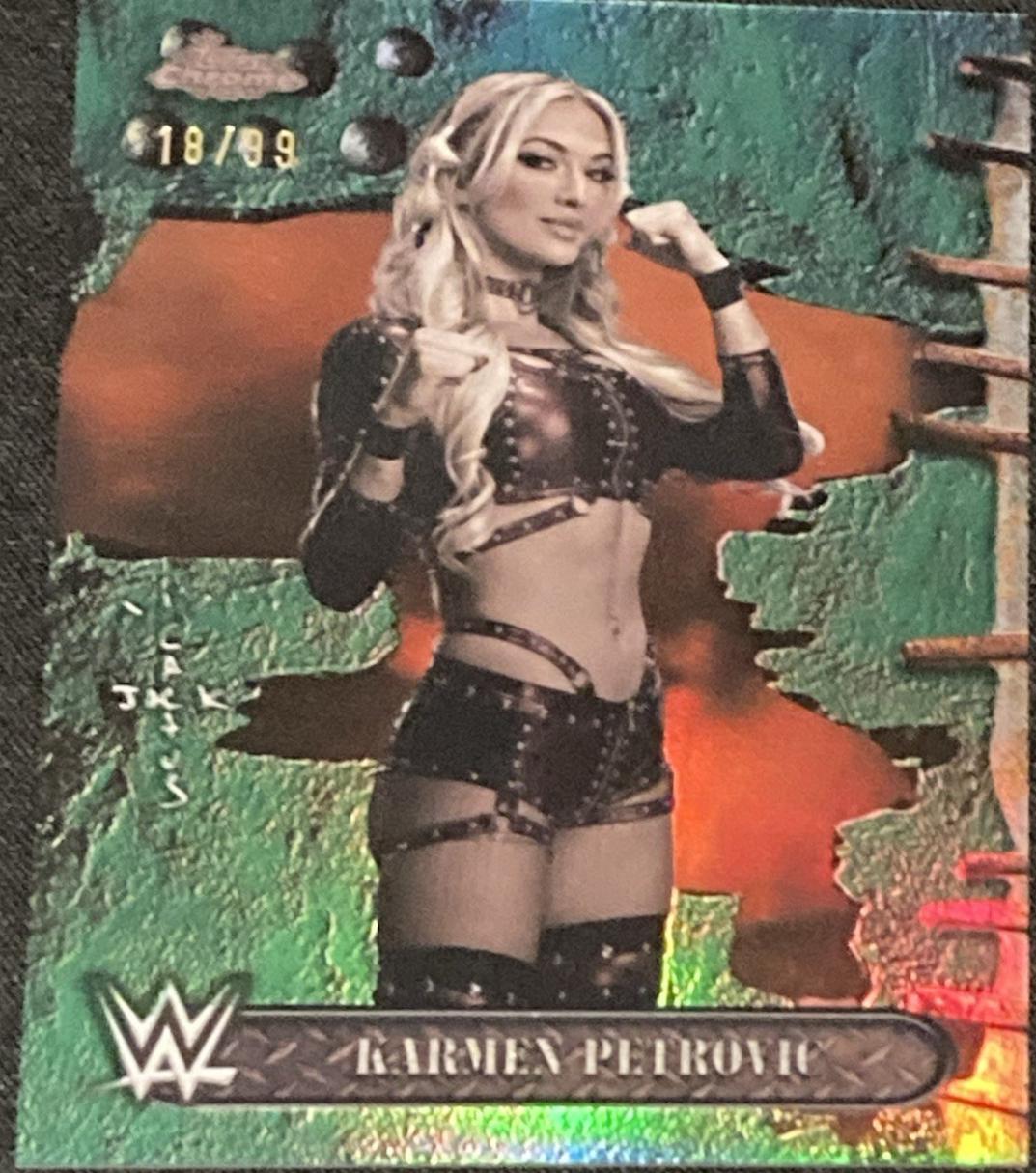 Karmen Petrovic [Green Refractor] #29