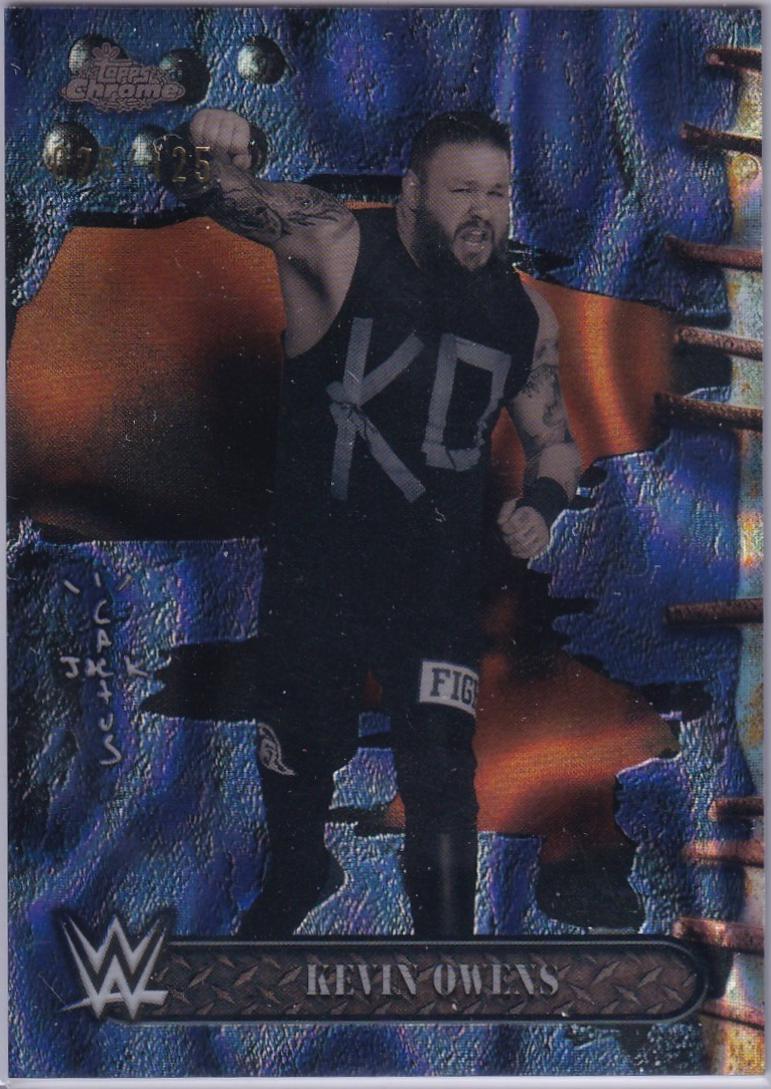 Kevin Owens [Blue Sonar Refractor] #4
