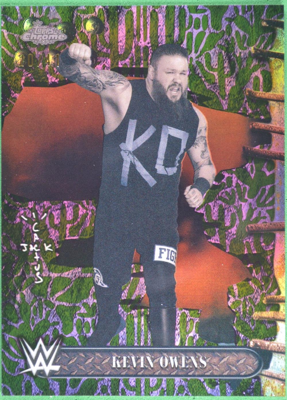 Kevin Owens [Cactus Jack Refractor] #4