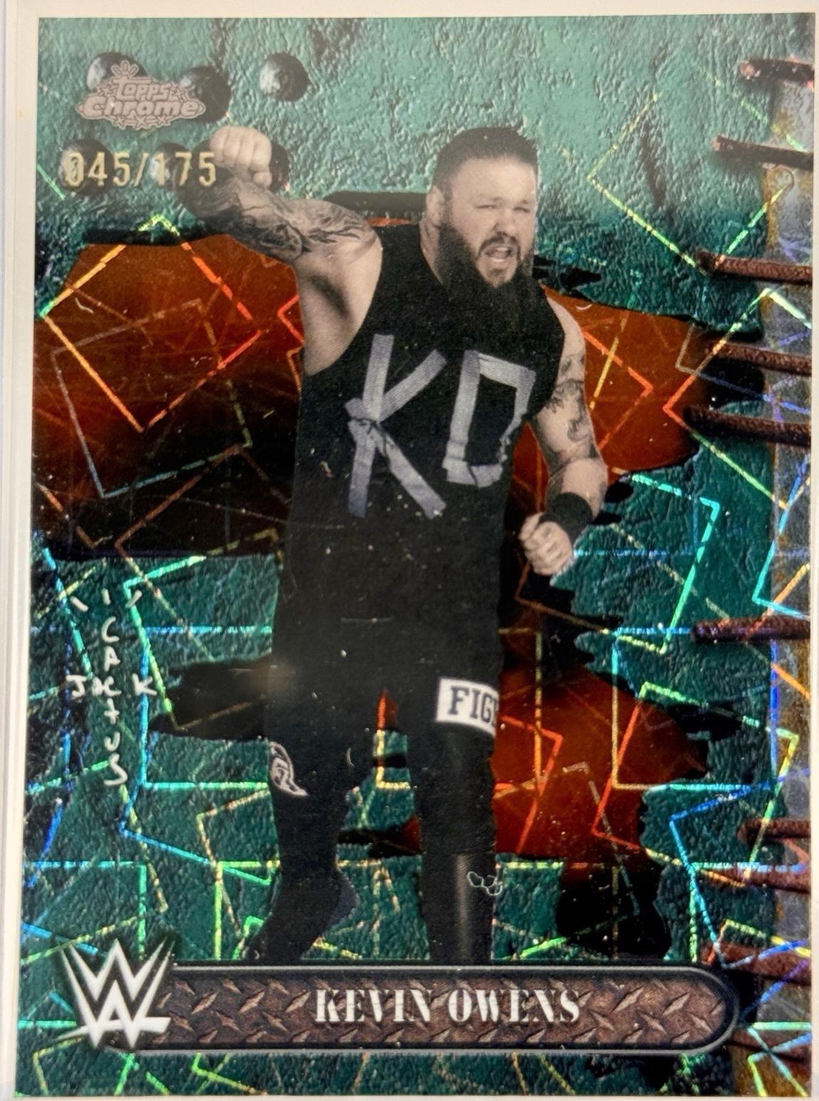 Kevin Owens [Green Refractor] #4