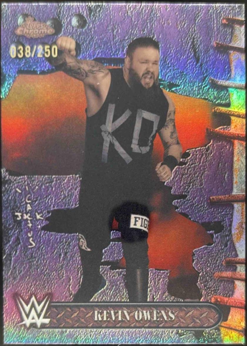Kevin Owens [Purple Refractor] #4