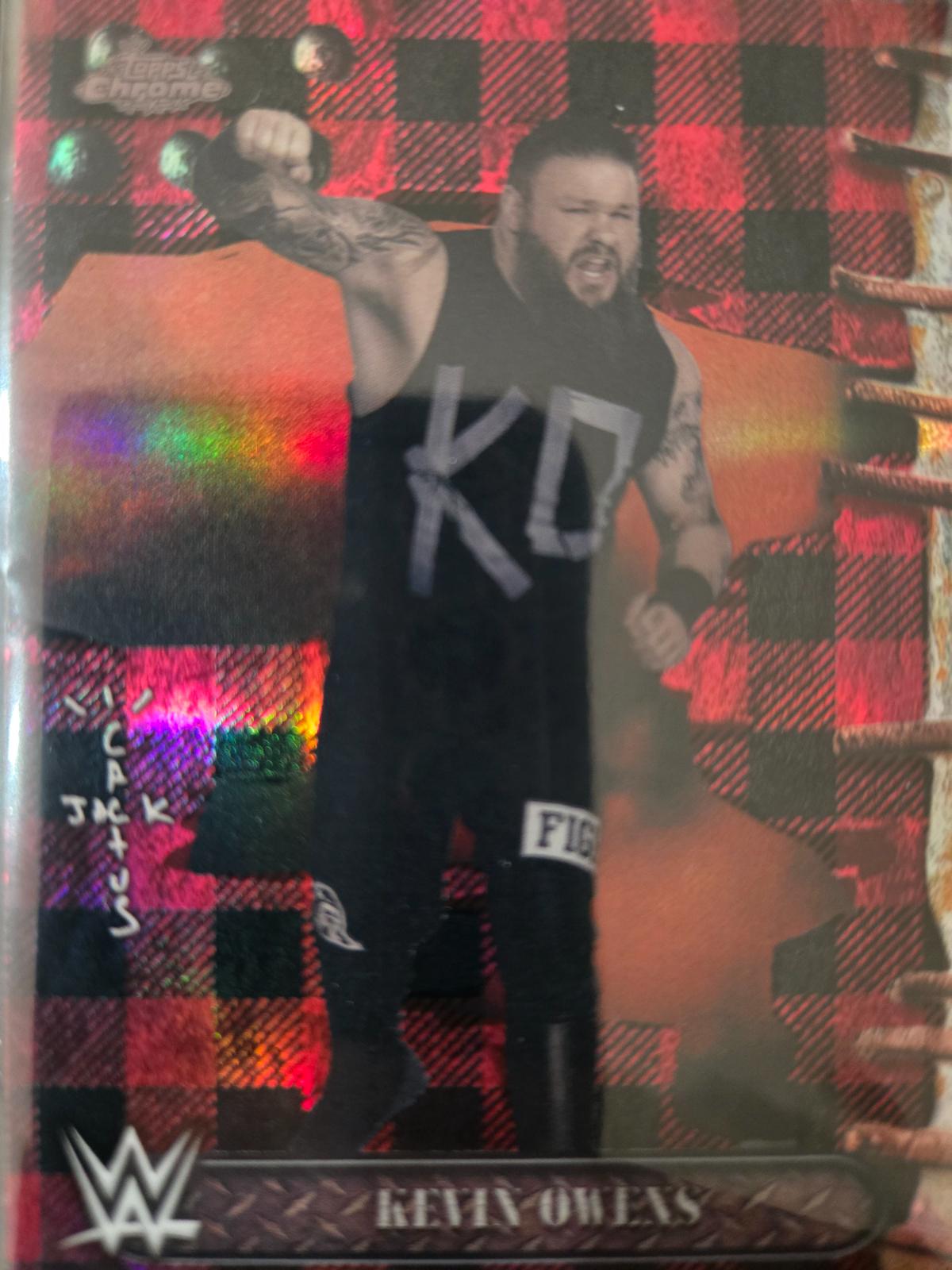 Kevin Owens [Red Black Refractor] #4