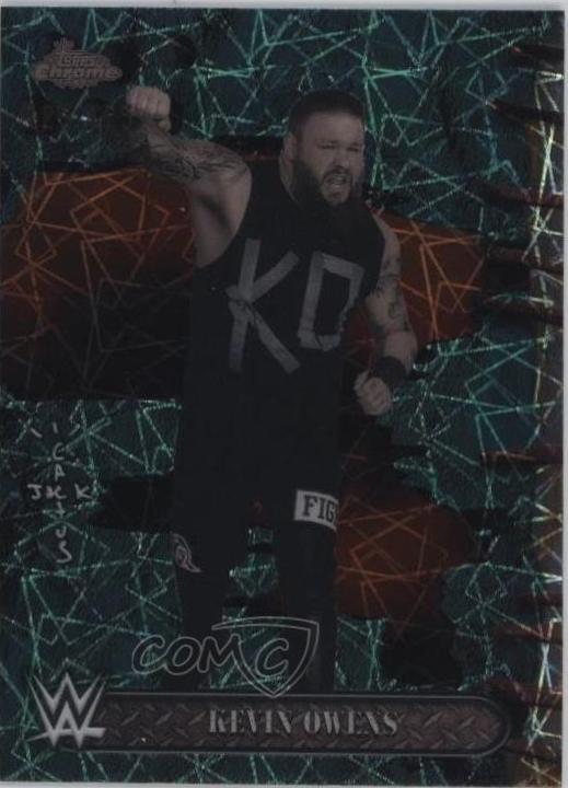 Kevin Owens [Teal Lasers Refractor] #4