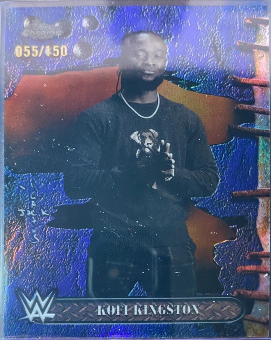Kofi Kingston [Blue Refractor] #22