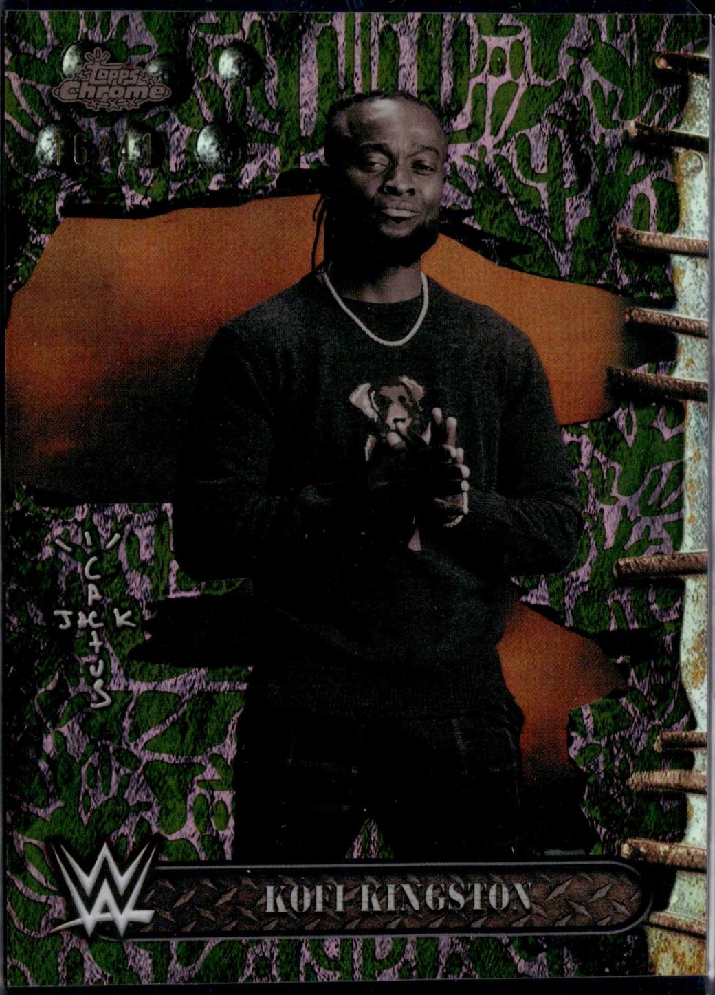 Kofi Kingston [Cactus Jack Refractor] #22