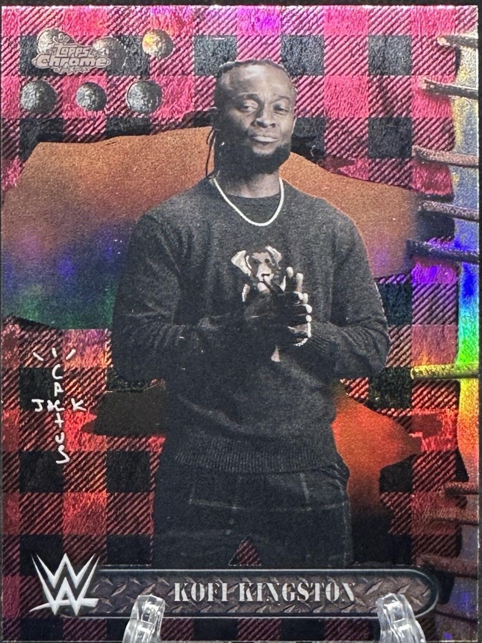 Kofi Kingston [Red Black Refractor] #22