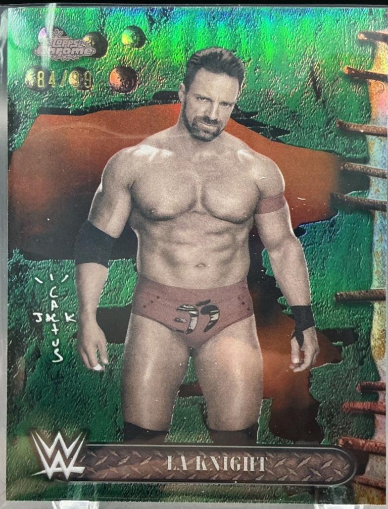 LA Knight [Green Refractor] #12