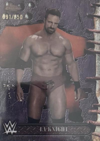 LA Knight [Purple Refractor] #12