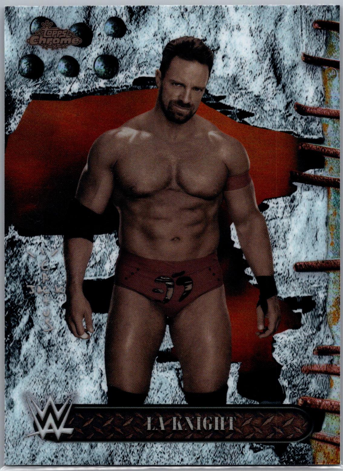 LA Knight [White Refractor] #12
