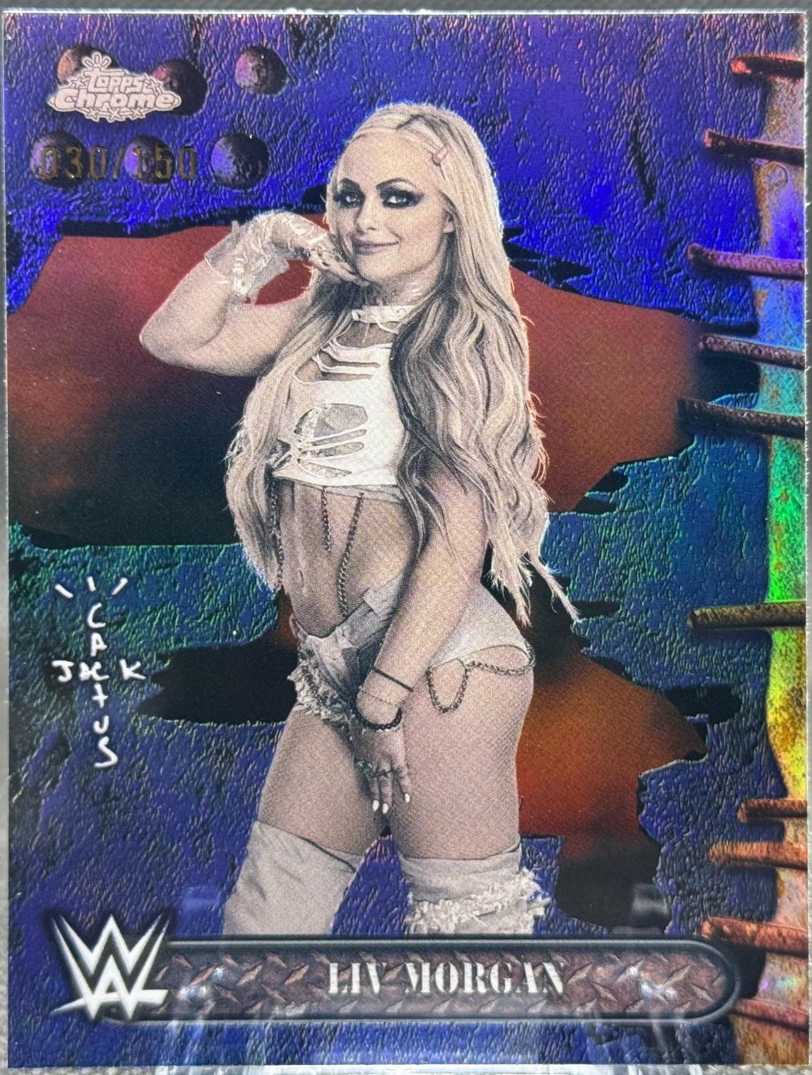 Liv Morgan [Blue Refractor] #5