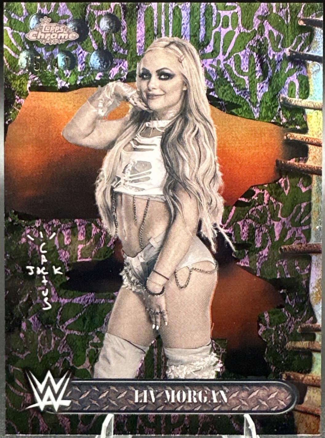 Liv Morgan [Cactus Jack Refractor] #5
