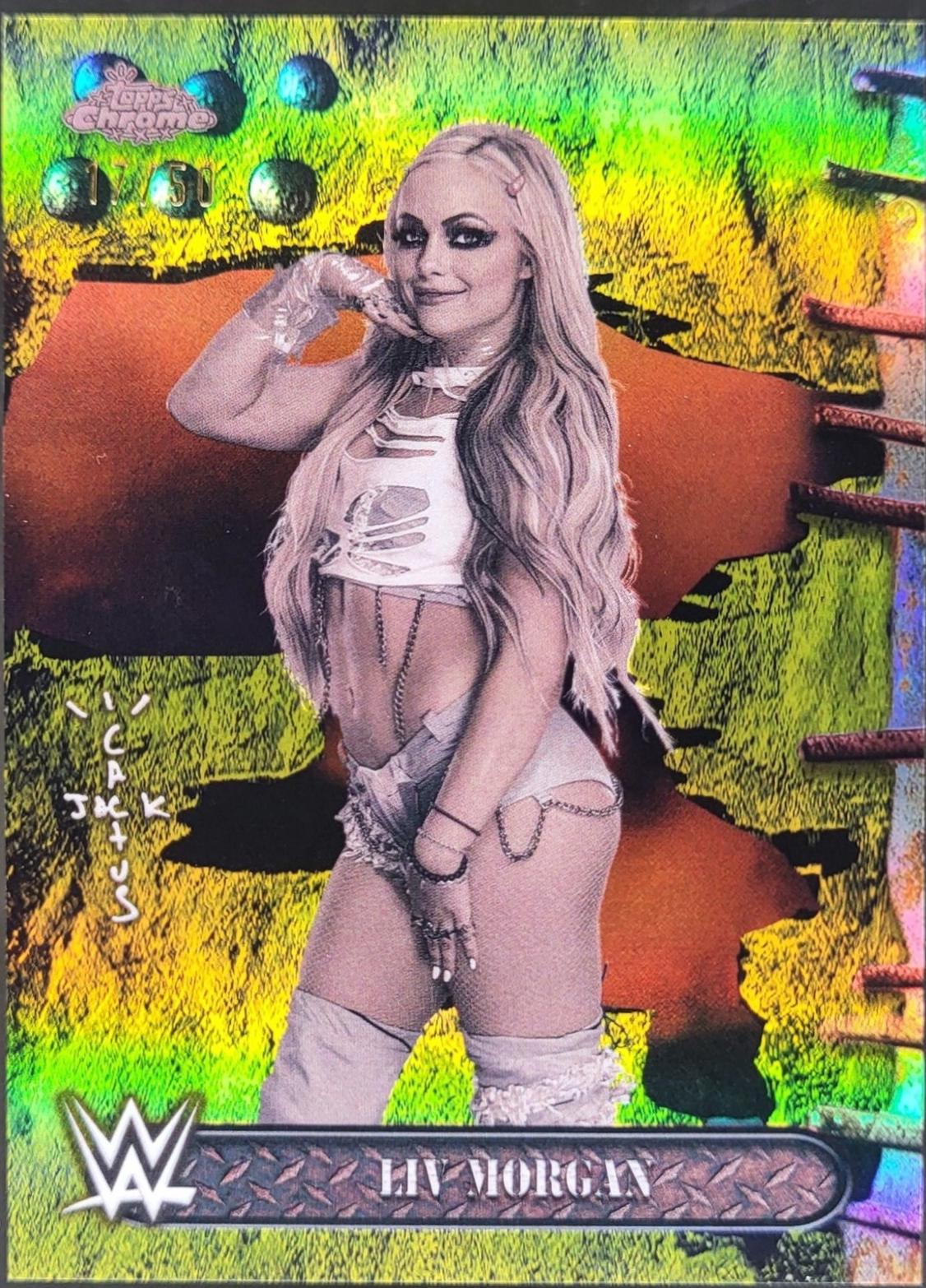 Liv Morgan [Gold Refractor] #5