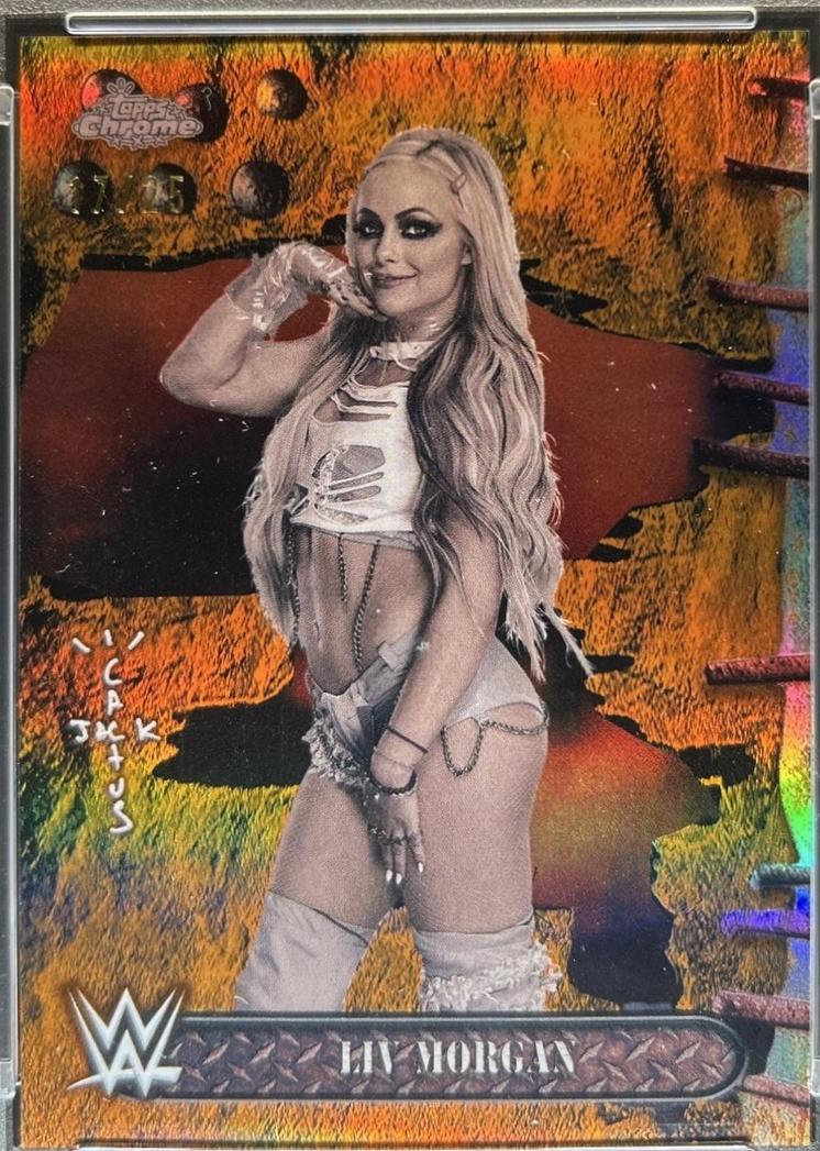 Liv Morgan [Orange Refractor] #5