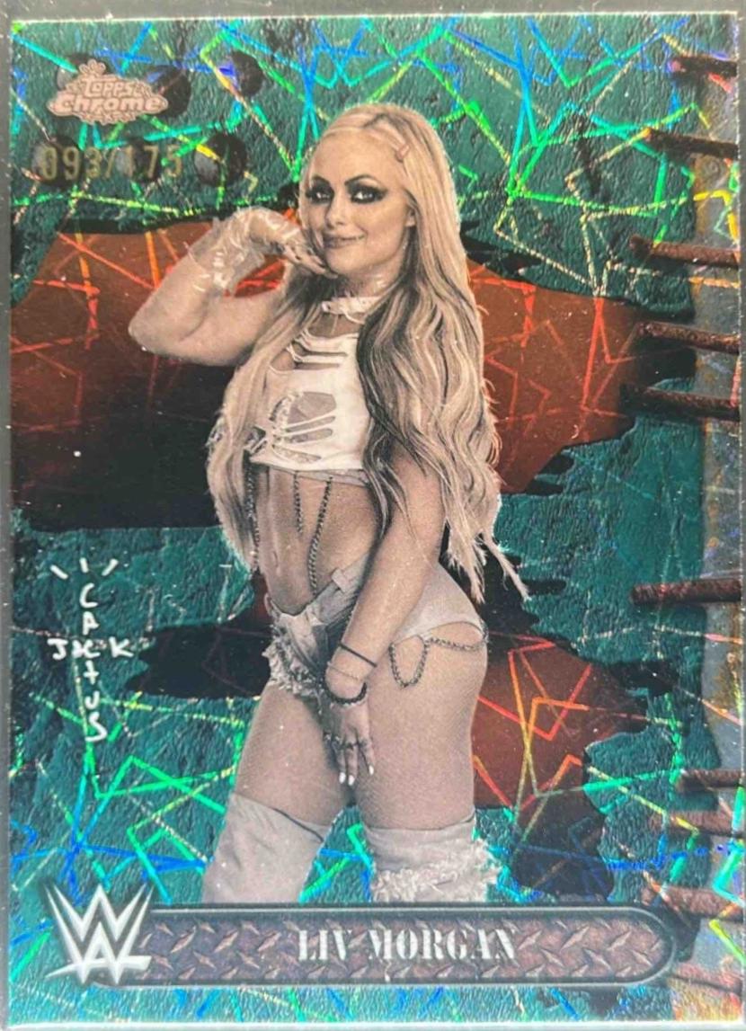 Liv Morgan [Teal Lasers Refractor] #5