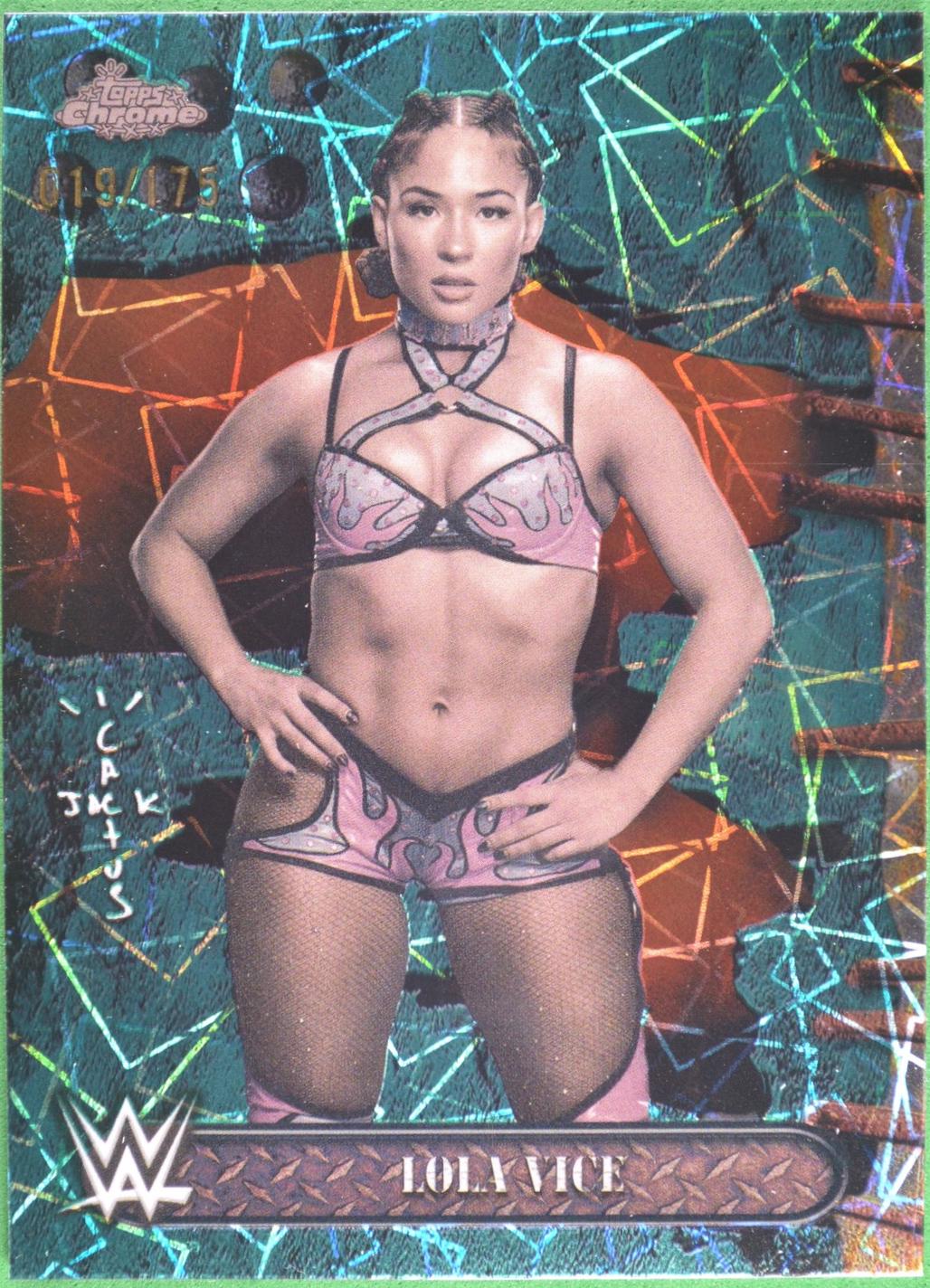 Lola Vice [Aqua Shimmer Refractor] #45