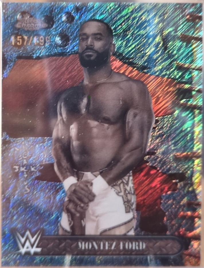 Montez Ford [Aqua Shimmer Refractor] #64