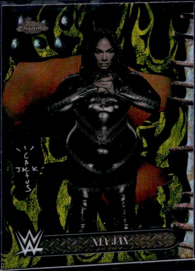 Nia Jax [Black Yellow Refractor] #13